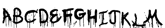 Woodchippr Regular Font UPPERCASE