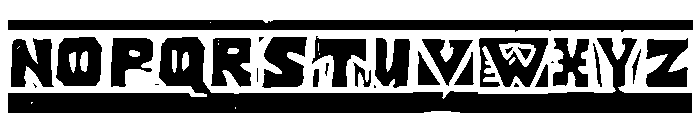 Woodcut Regular Font UPPERCASE
