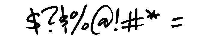 Wordier Diva Regular Font OTHER CHARS