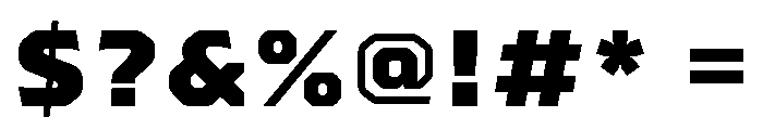 Worker 3D Base Font OTHER CHARS