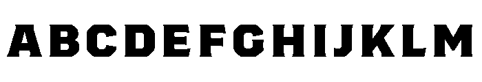 Worker 3D Base Font UPPERCASE
