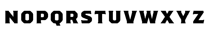 Worker 3D Base Font UPPERCASE