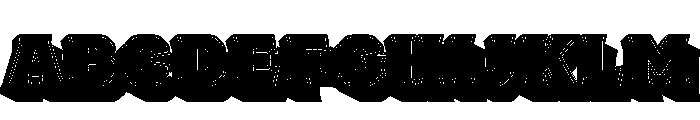 Worker 3D Color FONT