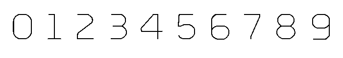 Worker 3D Inline Font OTHER CHARS