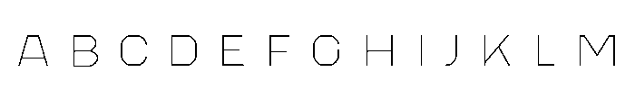 Worker 3D Inline FONT