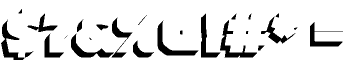 Worker 3D Shadow Highlight Font OTHER CHARS