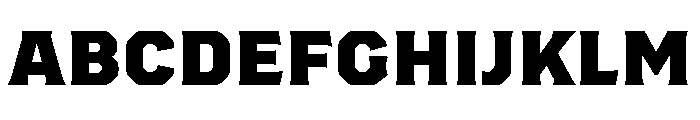 Worker Black Font UPPERCASE