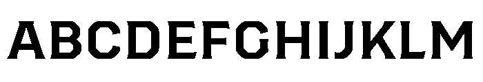 Worker Bold Font UPPERCASE
