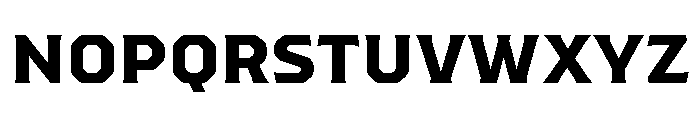 Worker Extra Bold Font UPPERCASE