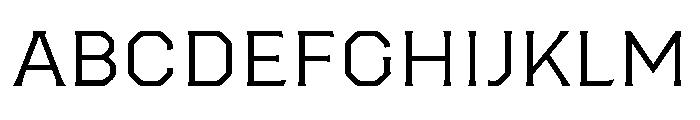 Worker Light Font UPPERCASE