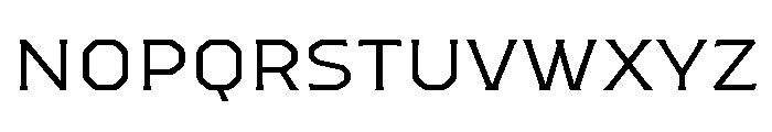 Worker Light Font LOWERCASE