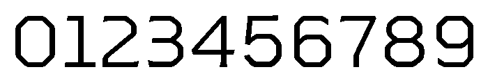 Worker Font OTHER CHARS