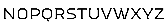Worker Font LOWERCASE