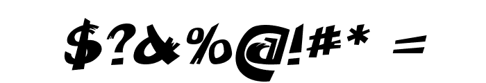 Wonista-BoldItalic Font OTHER CHARS