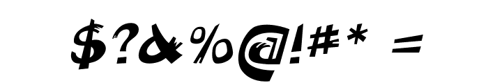 Wonista Italic Font OTHER CHARS