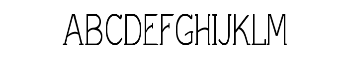 Worship-CondensedRegular Font UPPERCASE