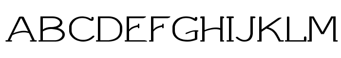 Worship-ExpandedRegular Font UPPERCASE