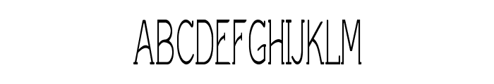 Worship-ExtracondensedRegular Font UPPERCASE