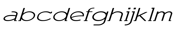 Worship-ExtraexpandedItalic Font LOWERCASE