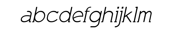 Worship-Italic Font LOWERCASE