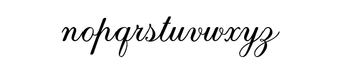 Worthington Font LOWERCASE