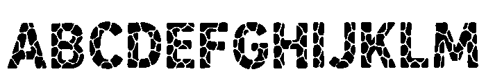 Wraith Regular Font UPPERCASE