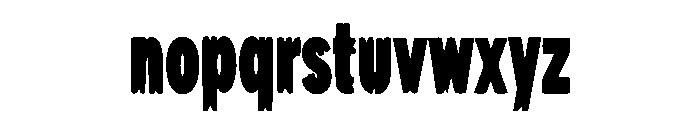 Wraithen Font LOWERCASE