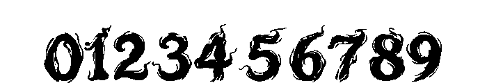 Wraithsmoke Gothic Regular Font OTHER CHARS