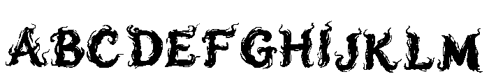 Wraithsmoke Gothic Regular Font UPPERCASE