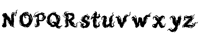 Wraithsmoke Gothic Regular Font UPPERCASE