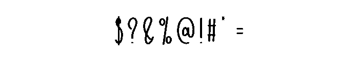 Wrangler Holiday Font OTHER CHARS