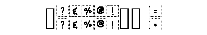 Wrapping Regular Font OTHER CHARS