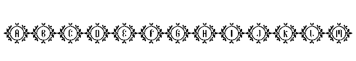 WreathSnowRegular Font UPPERCASE