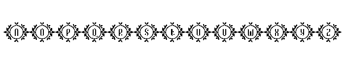 WreathSnowRegular Font UPPERCASE