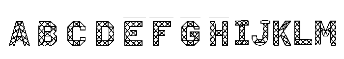 Wrens Regular Font UPPERCASE