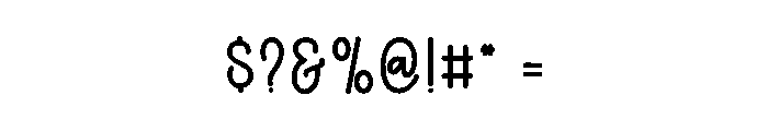 Writable Font OTHER CHARS