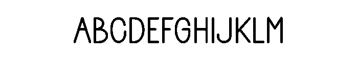 Writable Font UPPERCASE