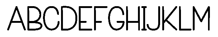 Writing Assignment Font UPPERCASE