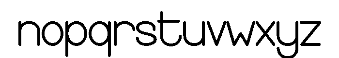 Writing Assignment Font LOWERCASE