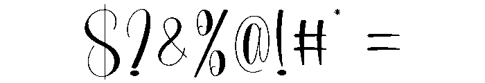 Writing Birthday Font OTHER CHARS