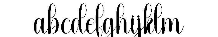 Writing Birthday FONT
