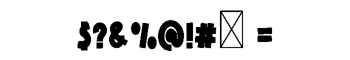 Writing Bold Font OTHER CHARS