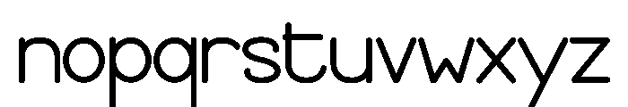 Writing Excellent Font LOWERCASE