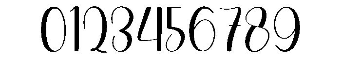 Writing Nightday Font OTHER CHARS