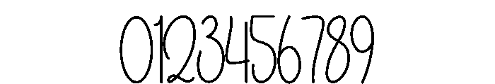 Writing Notebook Font OTHER CHARS