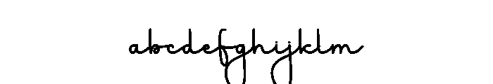 Writing Notebook FONT