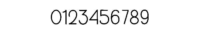 Writing Number Font OTHER CHARS