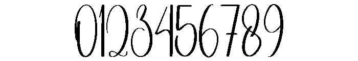 Writing Paper Font OTHER CHARS