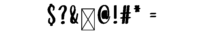 Writing Paragraph Font OTHER CHARS