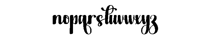 Writing Paragraph Font LOWERCASE